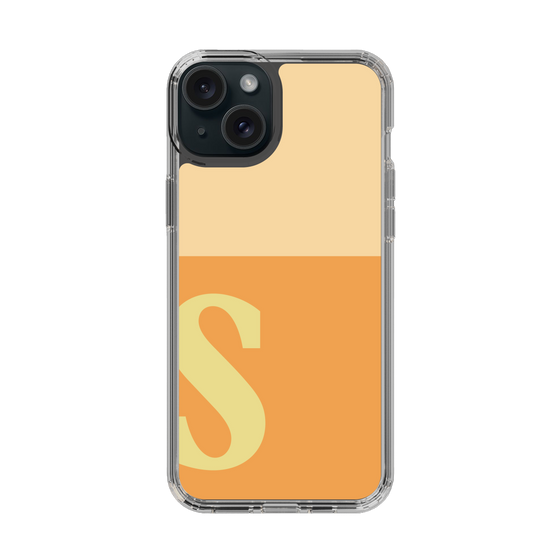 Slim Protection Case［ Original - initial two tone - S orange ］