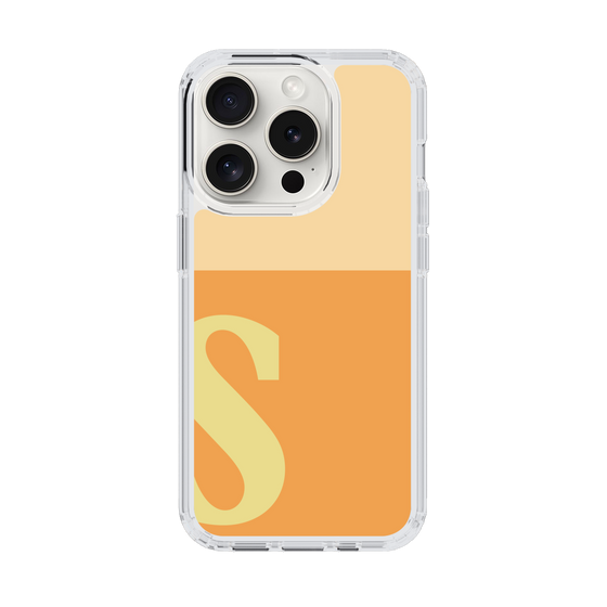 Slim Protection Case［ Original - initial two tone - S orange ］