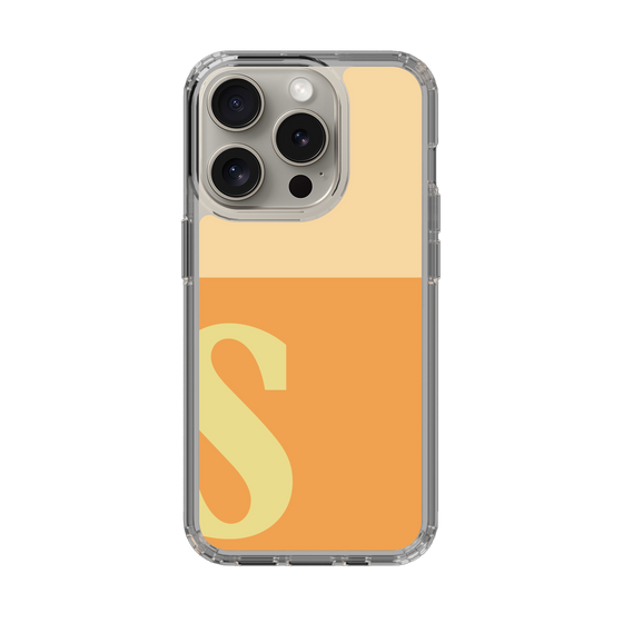 Slim Protection Case［ Original - initial two tone - S orange ］