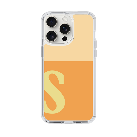 Slim Protection Case［ Original - initial two tone - S orange ］
