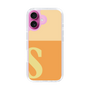 Slim Protection Case［ オリジナル - initial two tone - S orange ］