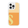 Slim Protection Case［ オリジナル - initial two tone - S orange ］