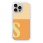 Slim Protection Case［ オリジナル - initial two tone - S orange ］