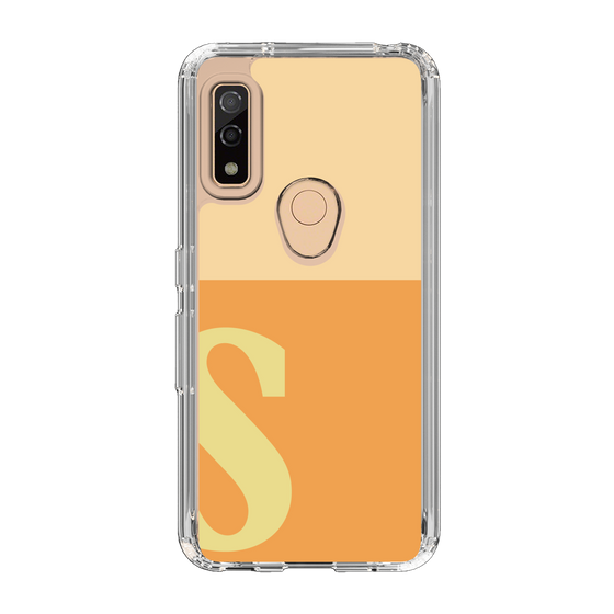 Slim Protection Case［ Original - initial two tone - S orange ］