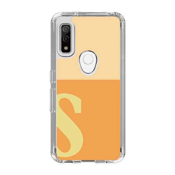 Slim Protection Case［ Original - initial two tone - S orange ］