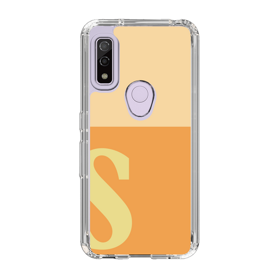 Slim Protection Case［ Original - initial two tone - S orange ］