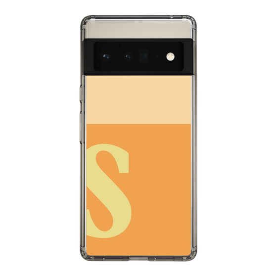 Slim Protection Case［ Original - initial two tone - S orange ］
