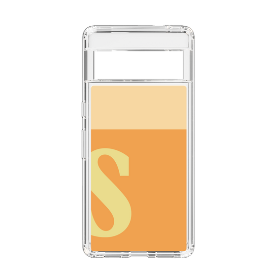 Slim Protection Case［ Original - initial two tone - S orange ］