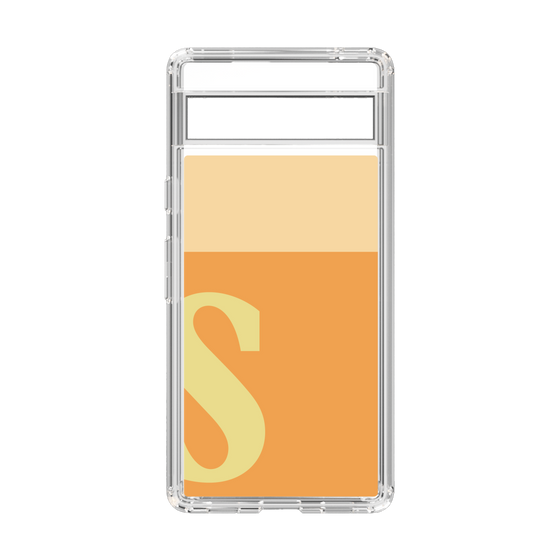 Slim Protection Case［ Original - initial two tone - S orange ］