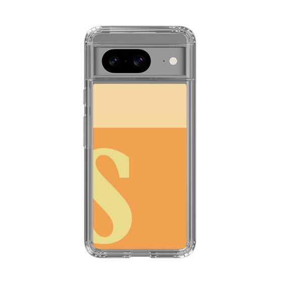 Slim Protection Case［ Original - initial two tone - S orange ］