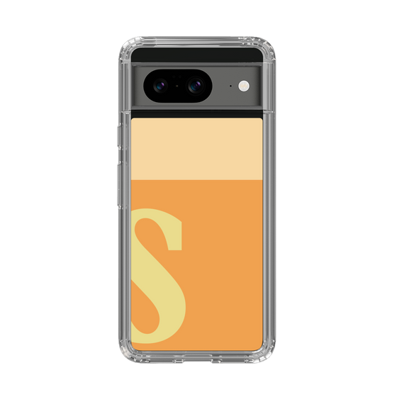 Slim Protection Case［ Original - initial two tone - S orange ］