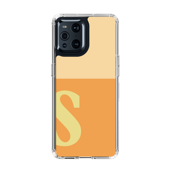 Slim Protection Case［ Original - initial two tone - S orange ］