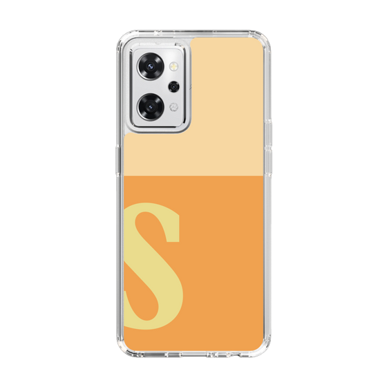 Slim Protection Case［ オリジナル - initial two tone - S orange ］
