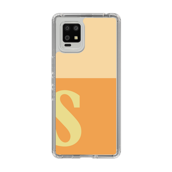 Slim Protection Case［ Original - initial two tone - S orange ］