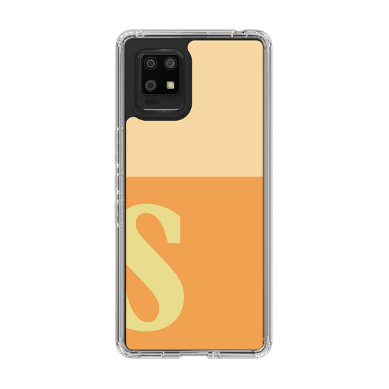 Slim Protection Case［ Original - initial two tone - S orange ］