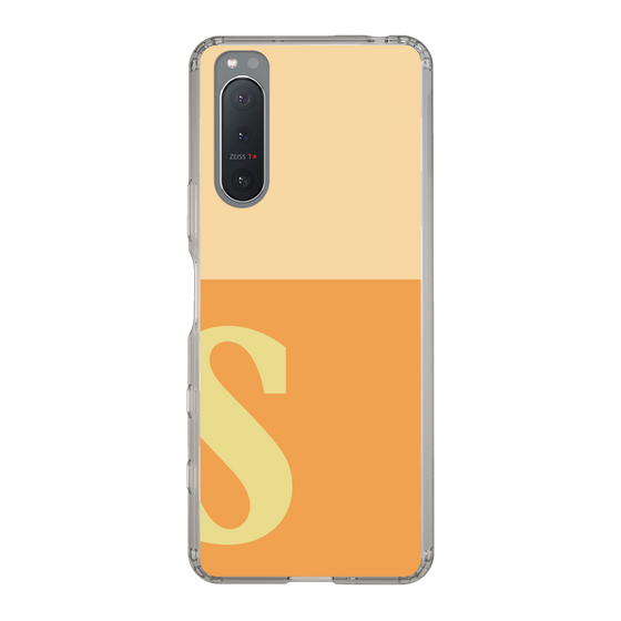 Slim Protection Case［ Original - initial two tone - S orange ］