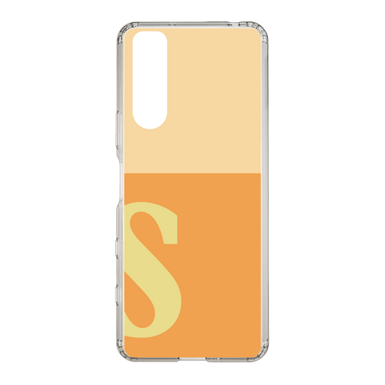 Slim Protection Case［ Original - initial two tone - S orange ］