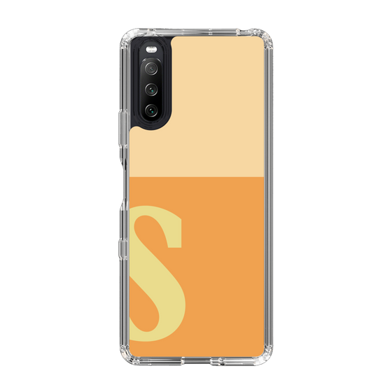 Slim Protection Case［ Original - initial two tone - S orange ］