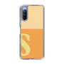 Slim Protection Case［ Original - initial two tone - S orange ］