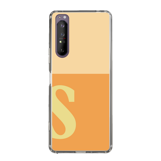 Slim Protection Case［ Original - initial two tone - S orange ］