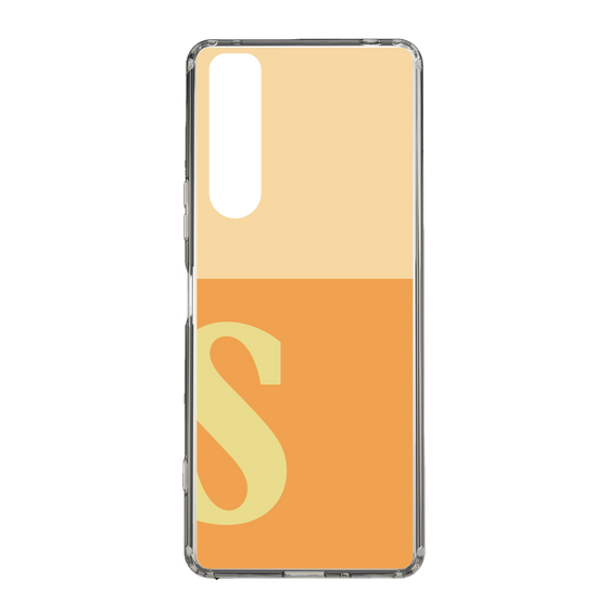 Slim Protection Case［ Original - initial two tone - S orange ］