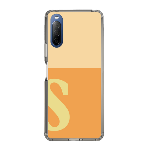 Slim Protection Case［ Original - initial two tone - S orange ］