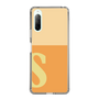 Slim Protection Case［ Original - initial two tone - S orange ］