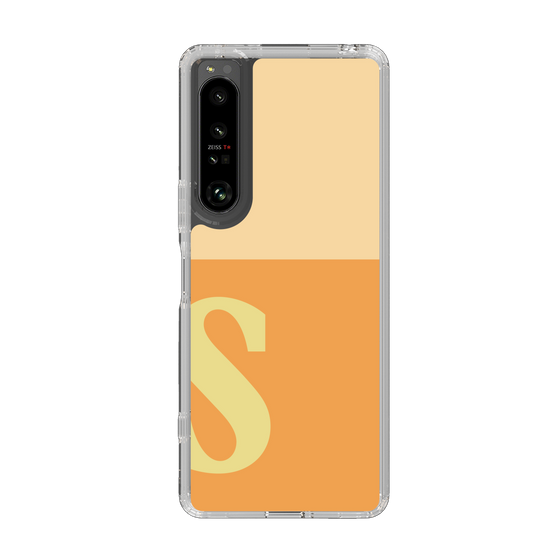 Slim Protection Case［ Original - initial two tone - S orange ］