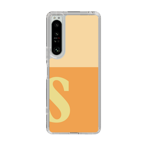 Slim Protection Case［ Original - initial two tone - S orange ］