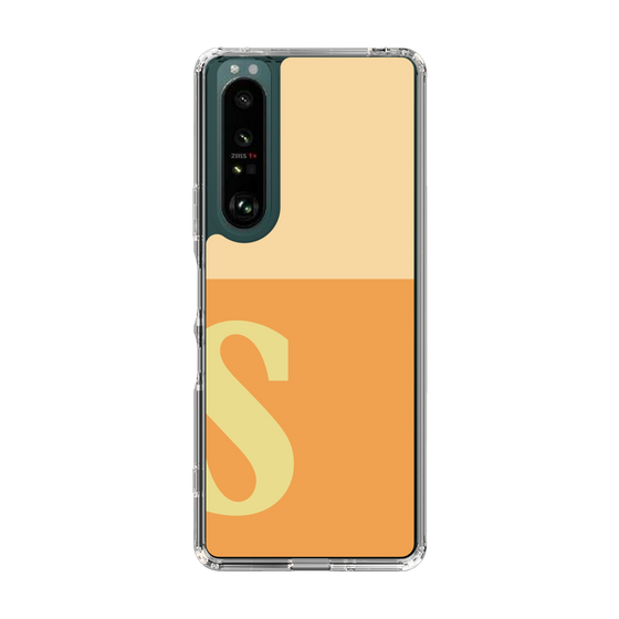 Slim Protection Case［ Original - initial two tone - S orange ］