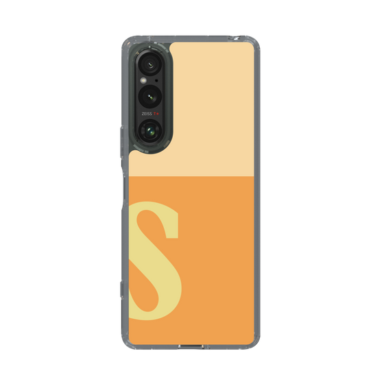 Slim Protection Case［ Original - initial two tone - S orange ］