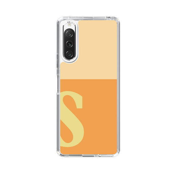 Slim Protection Case［ Original - initial two tone - S orange ］
