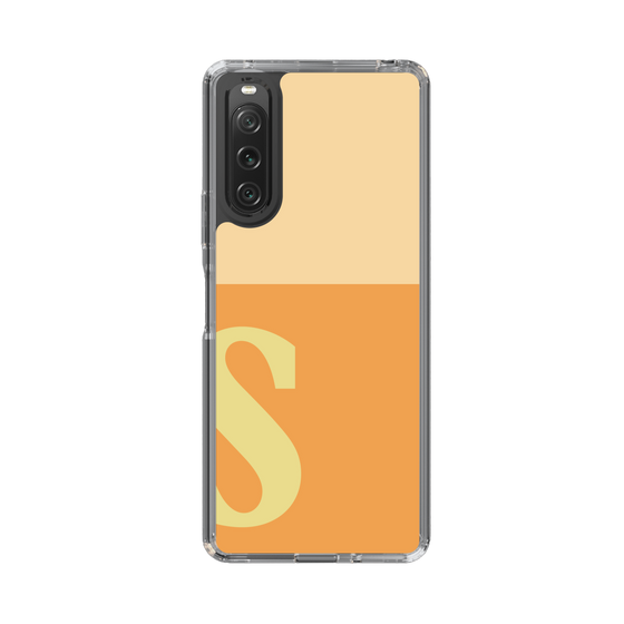 Slim Protection Case［ Original - initial two tone - S orange ］