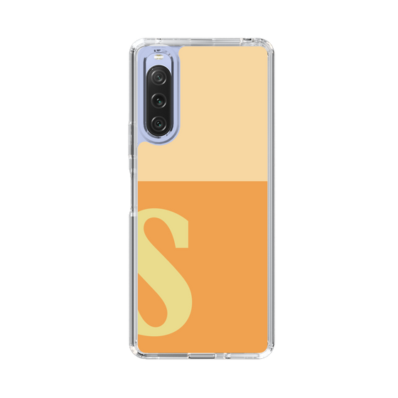 Slim Protection Case［ Original - initial two tone - S orange ］