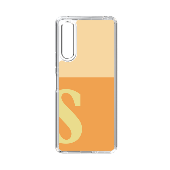 Slim Protection Case［ Original - initial two tone - S orange ］