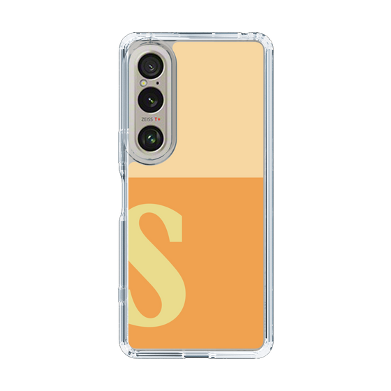Slim Protection Case［ Original - initial two tone - S orange ］