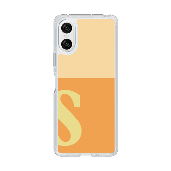 Slim Protection Case［ Original - initial two tone - S orange ］