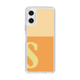 Slim Protection Case［ Original - initial two tone - S orange ］