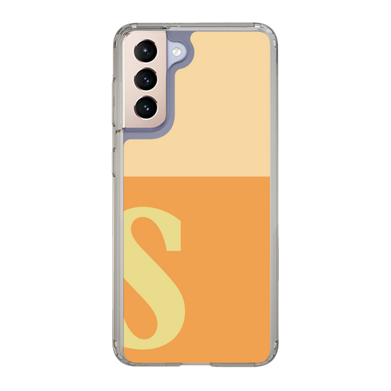 Slim Protection Case［ Original - initial two tone - S orange ］