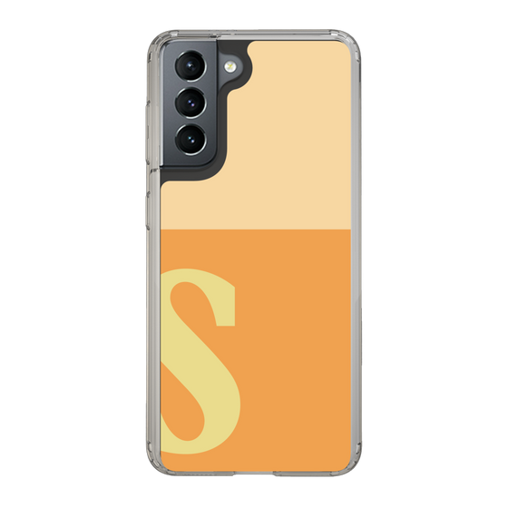 Slim Protection Case［ Original - initial two tone - S orange ］