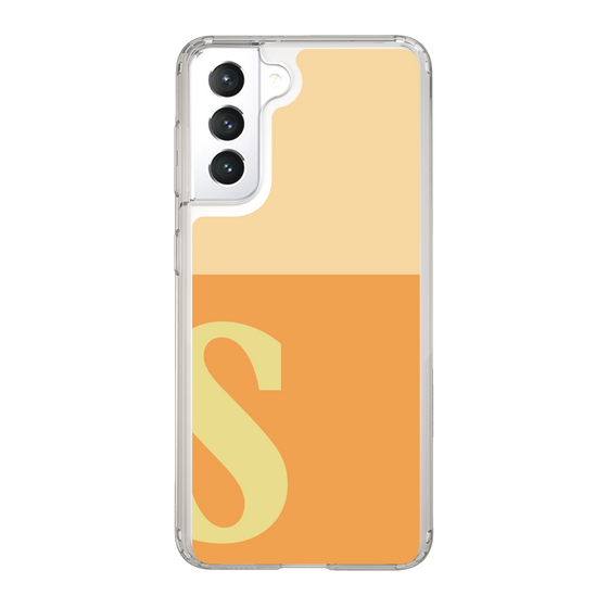 Slim Protection Case［ Original - initial two tone - S orange ］