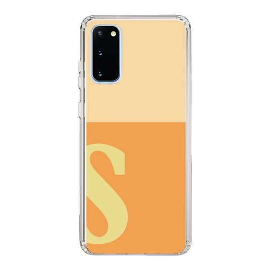 Slim Protection Case［ Original - initial two tone - S orange ］