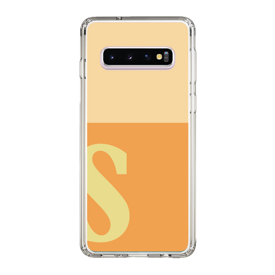 Slim Protection Case［ Original - initial two tone - S orange ］