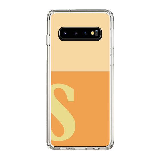 Slim Protection Case［ Original - initial two tone - S orange ］
