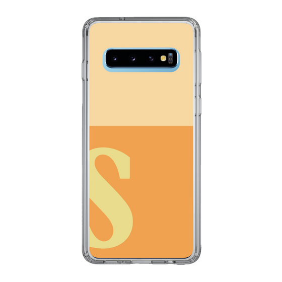 Slim Protection Case［ Original - initial two tone - S orange ］