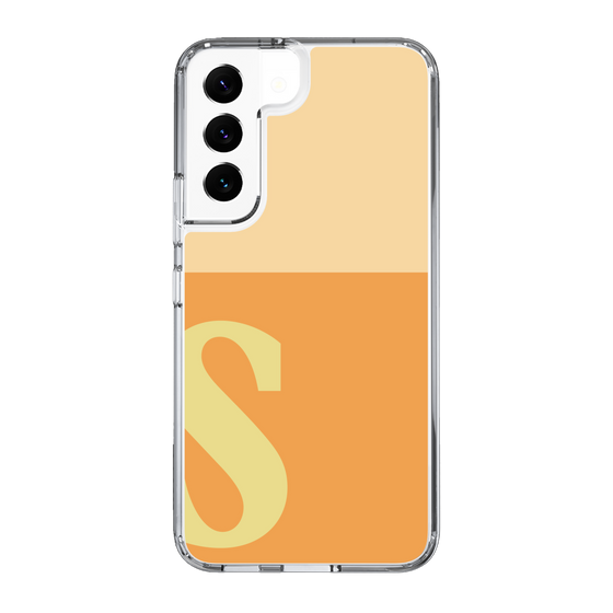 Slim Protection Case［ Original - initial two tone - S orange ］