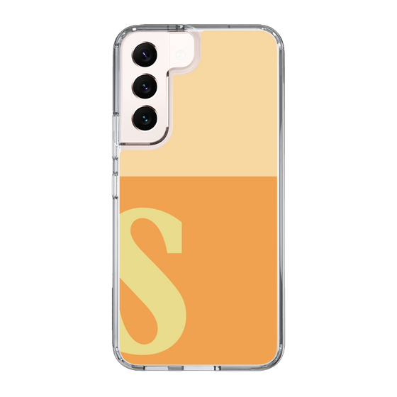 Slim Protection Case［ Original - initial two tone - S orange ］