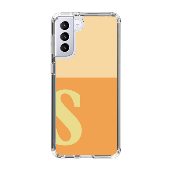 Slim Protection Case［ Original - initial two tone - S orange ］