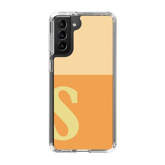 Slim Protection Case［ Original - initial two tone - S orange ］