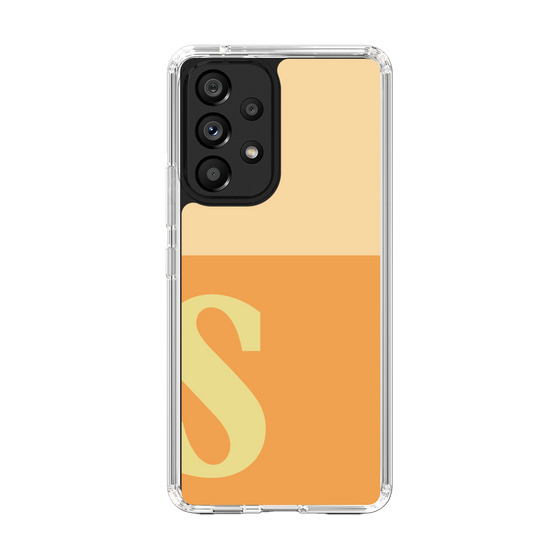 Slim Protection Case［ Original - initial two tone - S orange ］